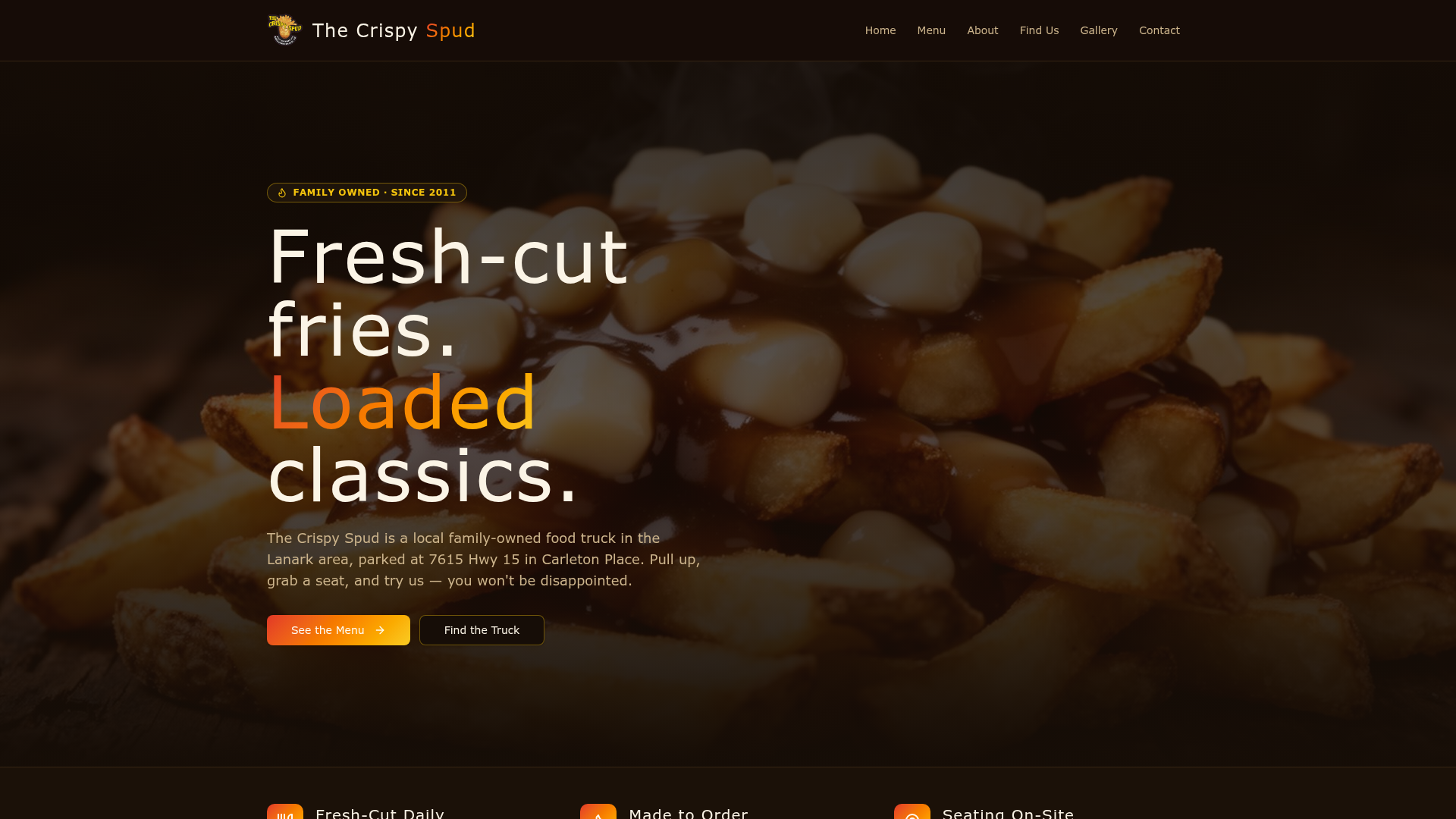The Crispy Spud preview